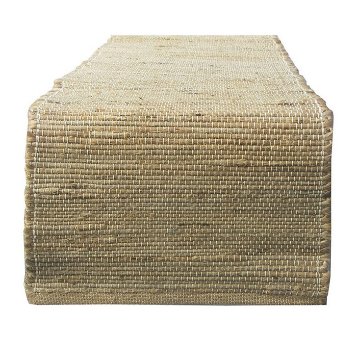 Jute Table Runner, Natural Brown
