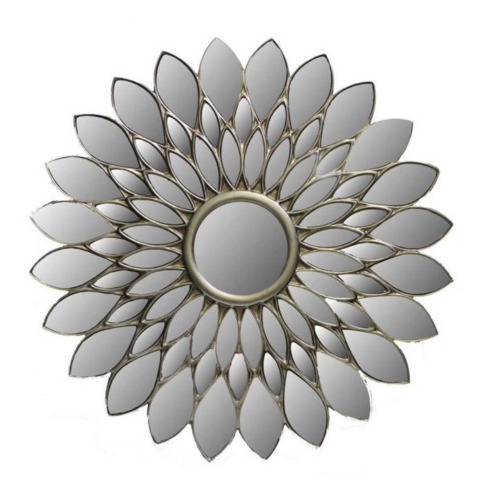 Elite Mirror with PolyStone Frame - Benzara