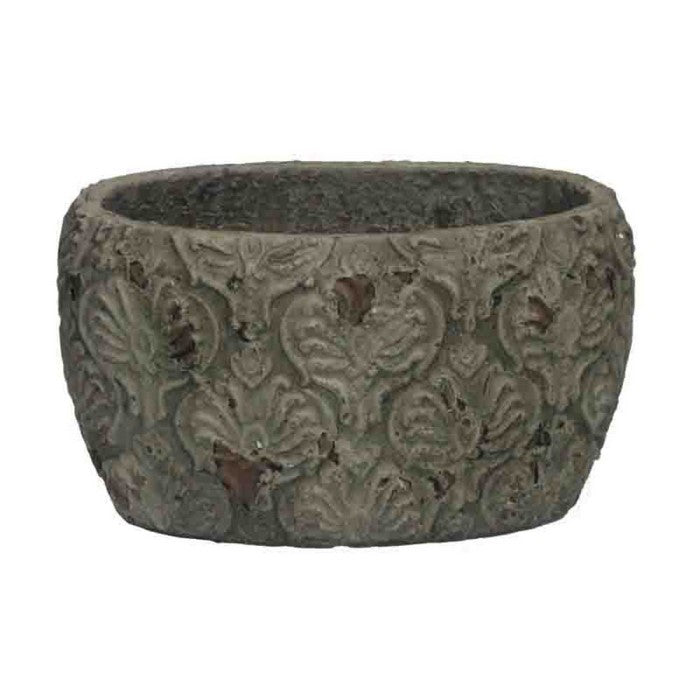 Enticing Cement Pot - Benzara
