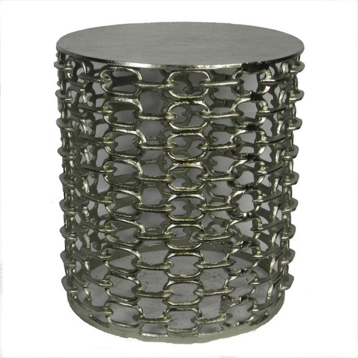 Sturdy Metal Stool - Benzara