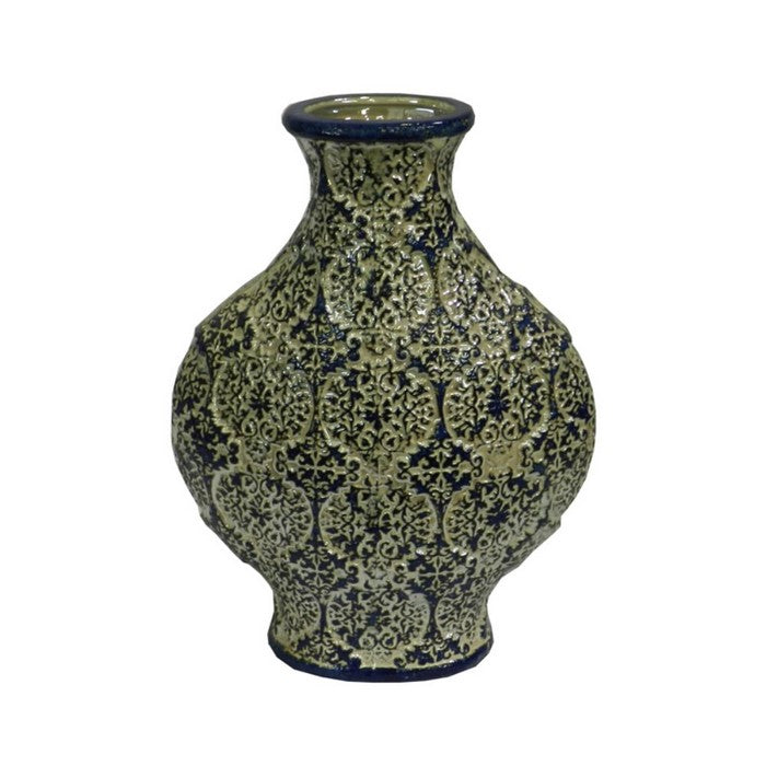 Enthralling Ceramic Vase - Benzara