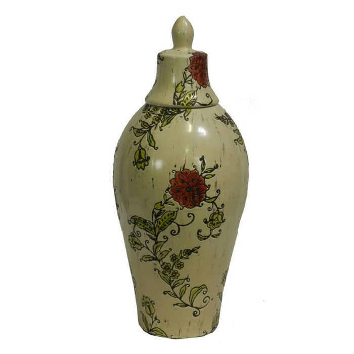 Beautiful Multicolor Ceramic Vase - Benzara