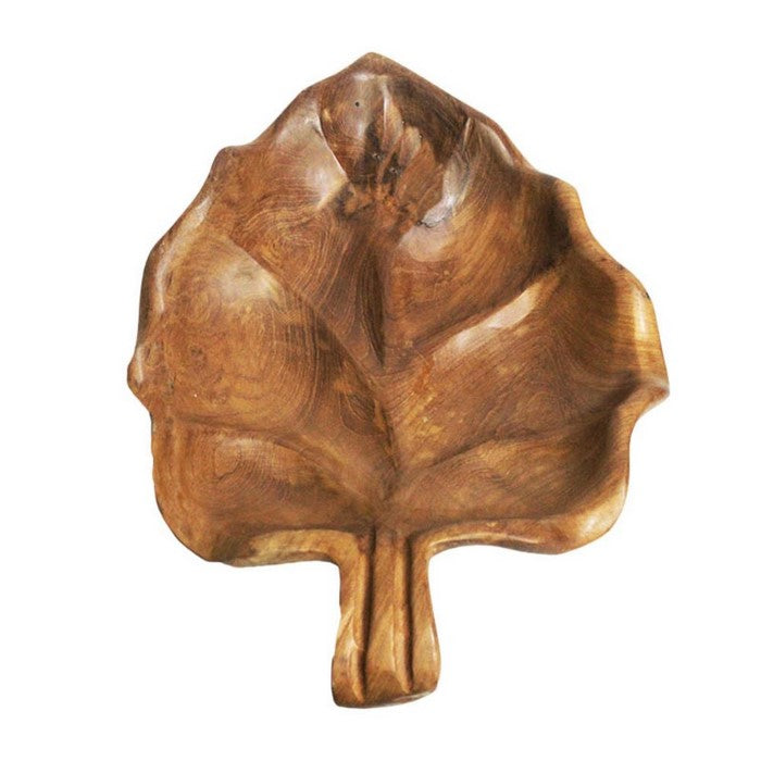 Stylish Wooden LeafDecoration - Benzara