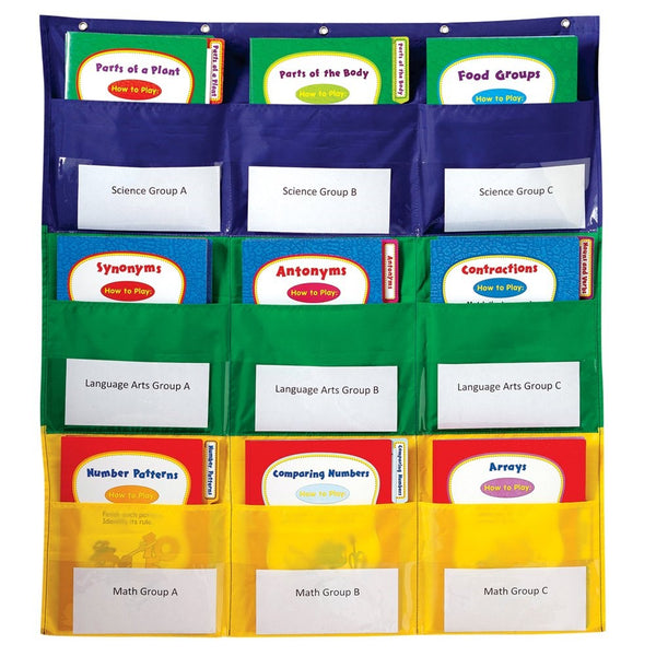 Carson Dellosa Center Storage Pocket Chart (158160)