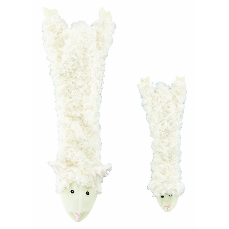 Ethical Pets Skinneeez Crinklers Lamb Dog Toy, 14-Inch