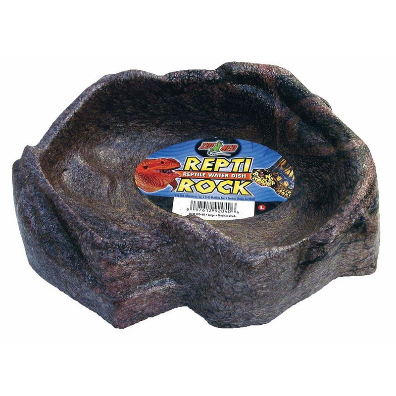 Zoo Med Reptile Rock Water Dish, Large