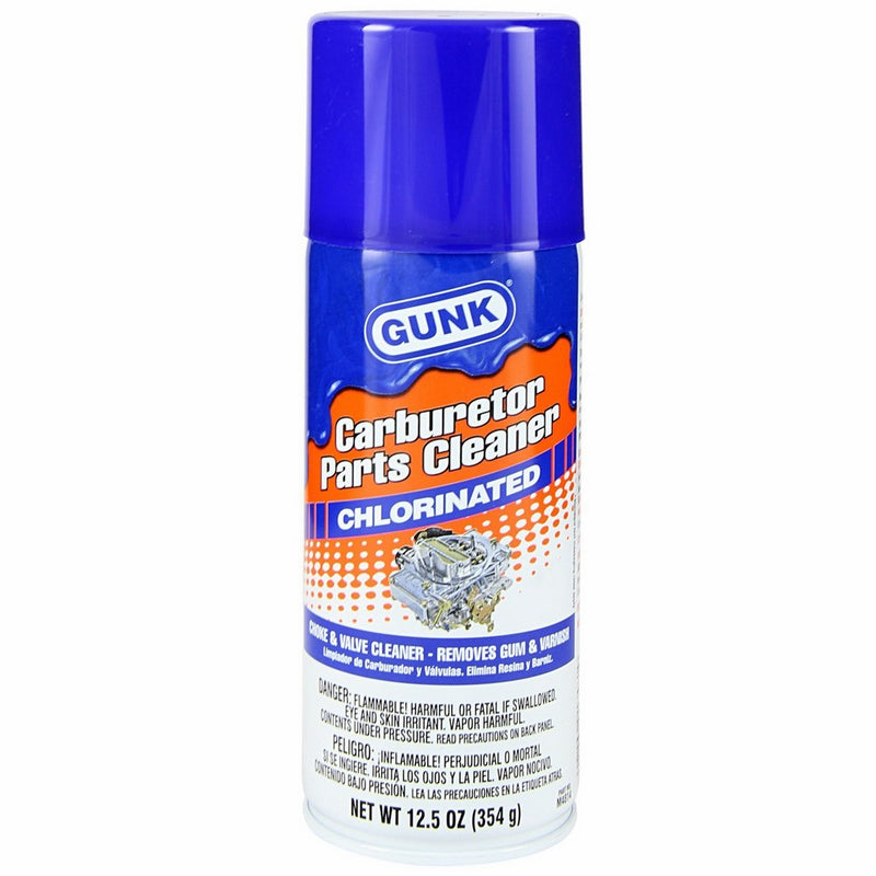 GUNK M4814/6 Chlorinated Carburetor Parts Cleaner - 12.5 oz.