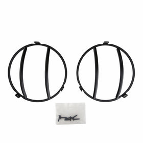 Smittybilt 5660 Euro Black Headlight Cover for 1997-2006 Wrangler TJ