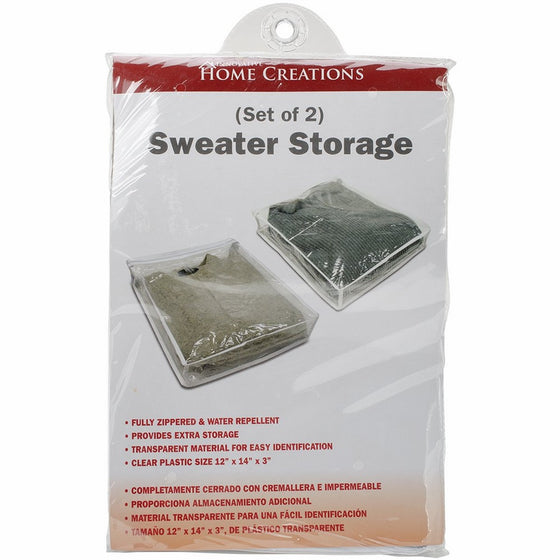 Innovative Home Creations 1326 Sweater Storage Bags, 2-Pack