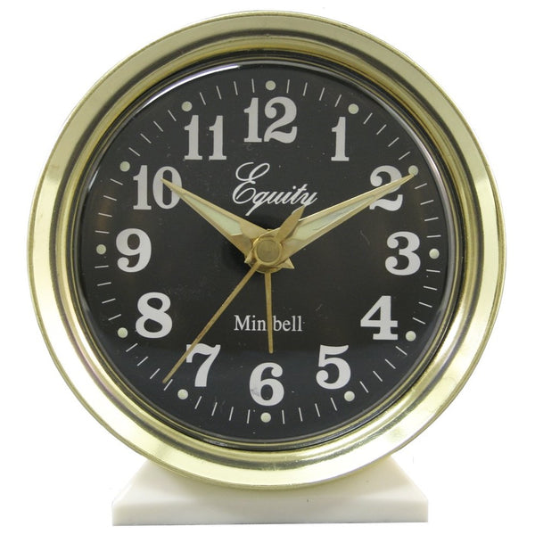 Equity by La Crosse 12020 Analog Key-Wound Bell Alarm Clock