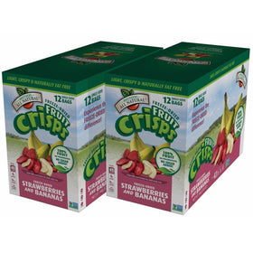 Brothers-ALL-Natural Fruit Crisps, Strawberry Banana, 0.42 Ounce (Pack of 24)