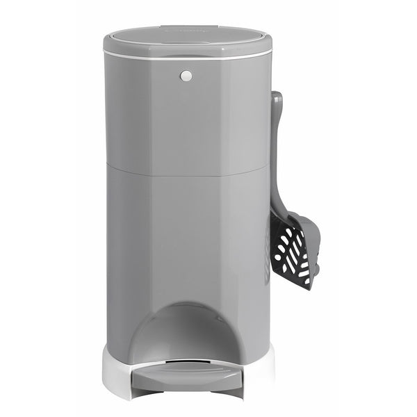 Litter Champ Premium Odor-Free Cat Litter Disposal System, Grey