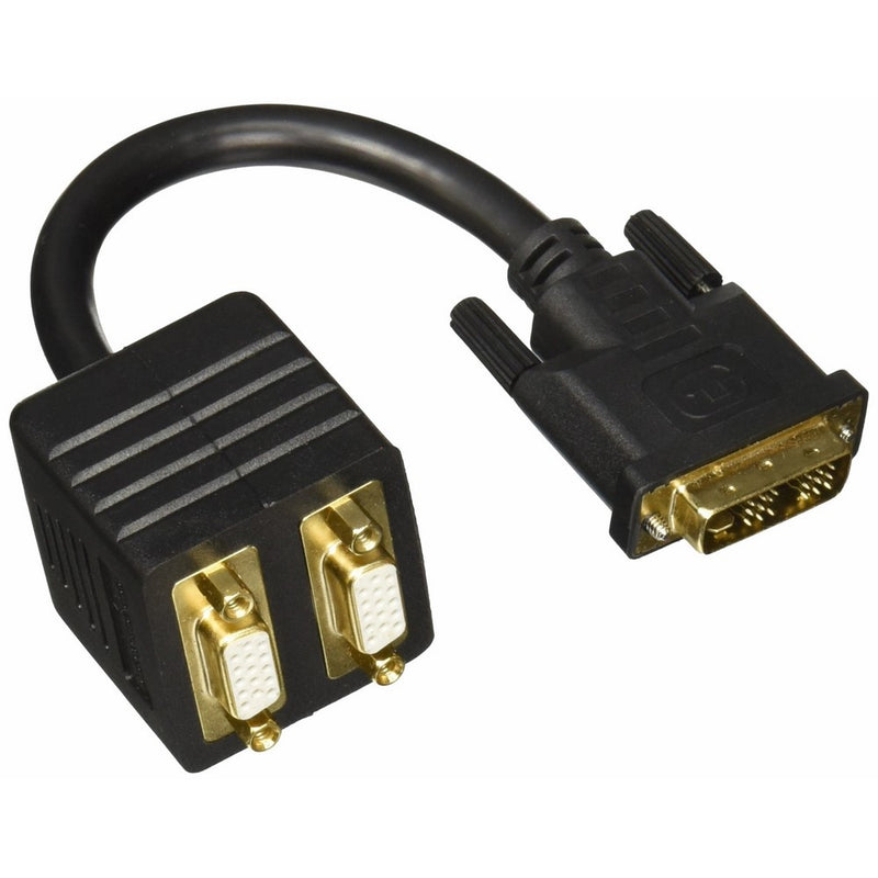 Monoprice 102520 DVI-I Male to VGA(HD15) Female x 2 Video Splitter Cable