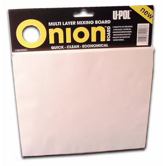 U-Pol Products 0737 ONION BOARD Multilayered Mixing Palette