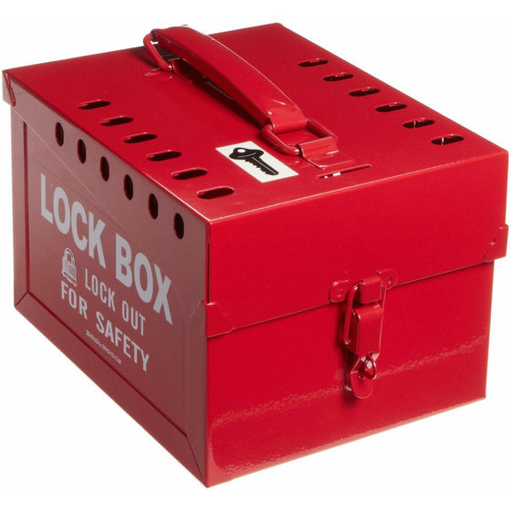 Brady Extra-Large Group Lock Box, Steel