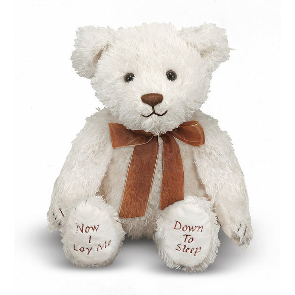 Melissa & Doug Bedtime Prayer Bear - Stuffed Animal With Sound Effects