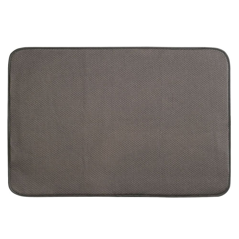InterDesign 24 by 18-Inch iDry Mat, X-Large, Mocha/Ivory