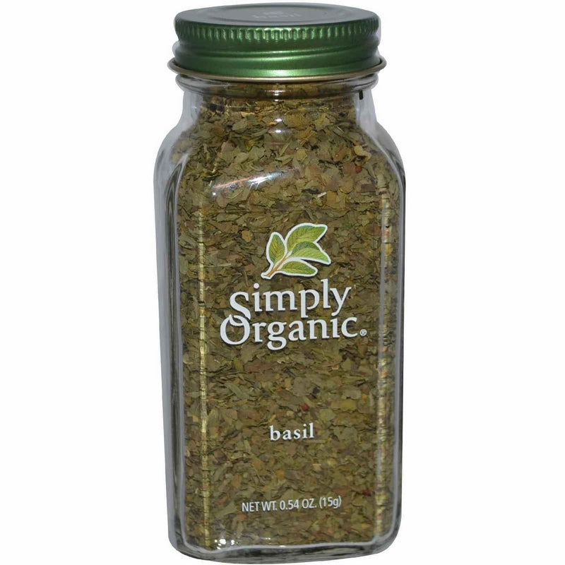 SIMPLY ORGANIC SSNNG BASIL ORG BTTL, 0.54 OZ