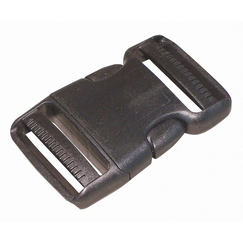 Side Squeeze Buckle, 2 In., Plastic, PK5