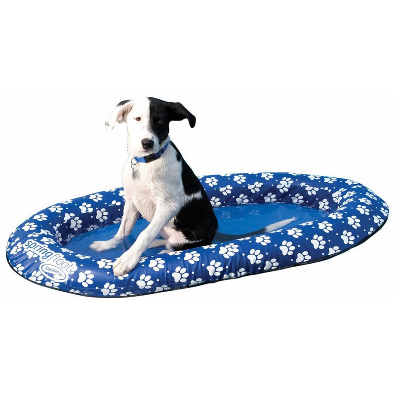 SwimWays Spring Float Paddle Paws Dog Pool Float