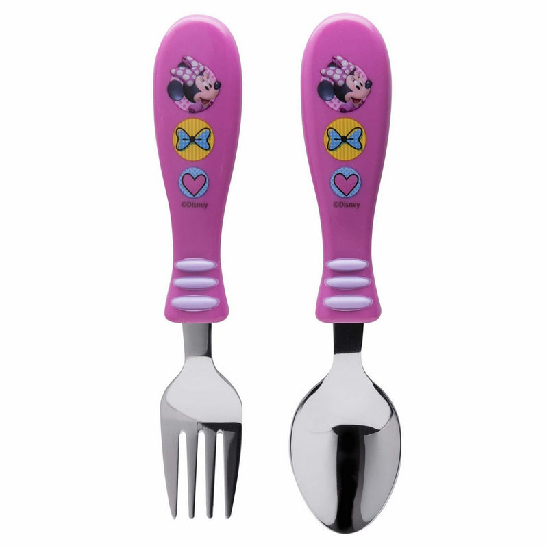 Disney MMCX-3180-G Minnie Mouse Flatware Sets 2-piece set by Zak Designs