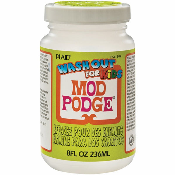 Mod Podge Wash-Out for Kids (8-Ounce), CS11294