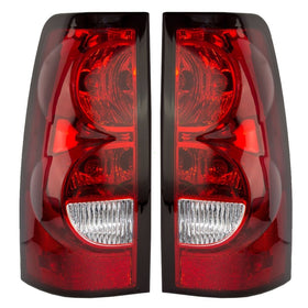 Driver and Passenger Taillights Tail Lamps Replacement for Chevrolet Pickup Truck 19169004 19169005