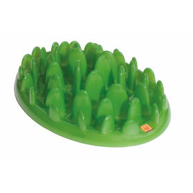 The Company of Animals - Northmate Interactive Feeder - Slow Feed Dog Bowl - Green - Standard