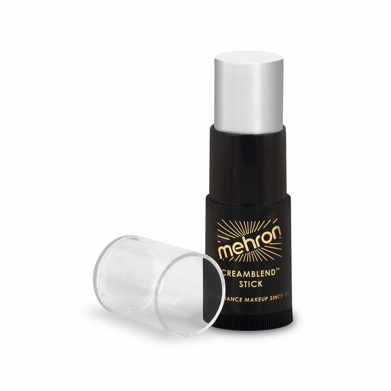 Mehron Makeup CreamBlend Stick, WHITE (.75oz)