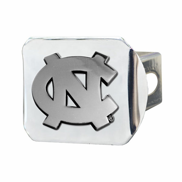 Fanmats 15052 NCAA UNC University of North Carolina - Chapel Hill Tar Heels Chrome Hitch Cover