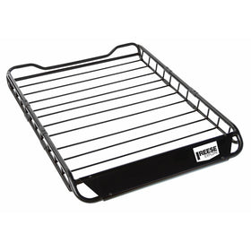 REESE 1391300 Explore Rooftop Cargo Basket, Easy Assembly 125 Lb. Capacity