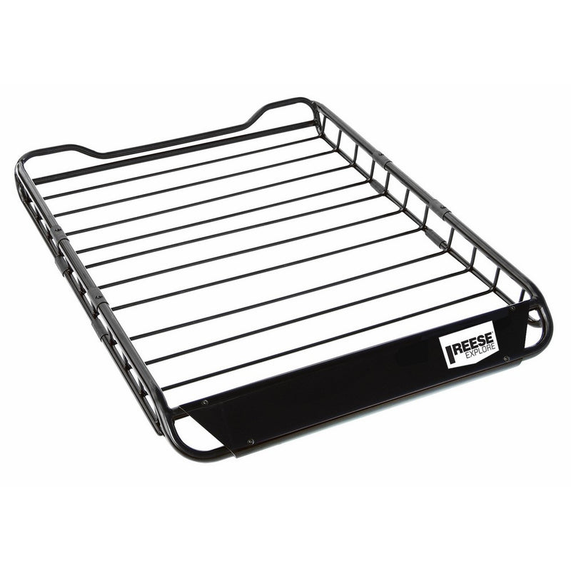 REESE 1391300 Explore Rooftop Cargo Basket, Easy Assembly 125 Lb. Capacity
