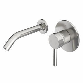 VIGO Olus Wall Mount Bathroom Faucet, Brushed Nickel