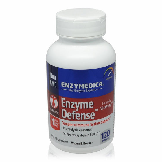 Enzymedica - Enzyme Defense, Complete Immune System Support, 120 Capsules