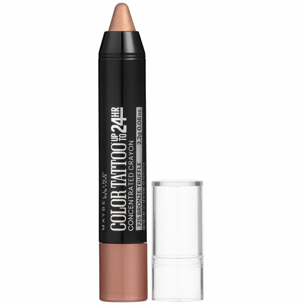 Maybelline Eyestudio ColorTattoo Concentrated Crayon,725 Bronze Truffle, 0.08 oz.