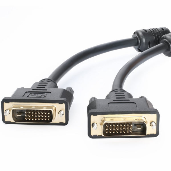 Postta DVI-D Dual Link Cable with Ferrites Gold Plated Male to Male-10 Feet