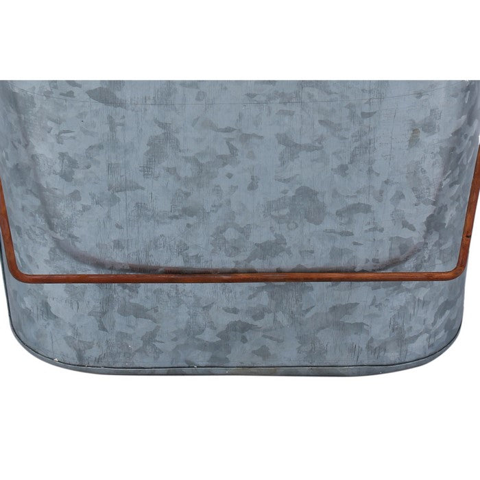 Iron Bucket Design Toilet Paper Holder Wall Rack