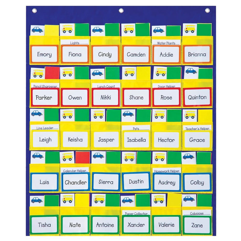 Carson Dellosa Classroom Management Pocket Chart (158040)