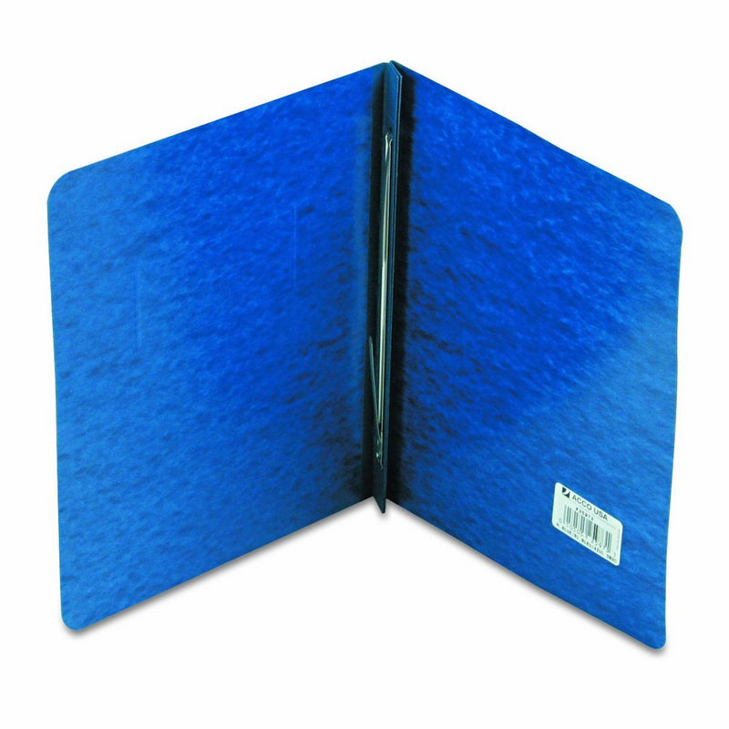 ACCO Pressboard Report Cover, Side Bound, Tyvek Reinforced Hinge, 8.5 Inch Centers, 3 Inch Capacity, Letter Size, Dark Blue (A7025973A)