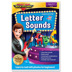 Letter Sounds DVD by Rock 'N Learn