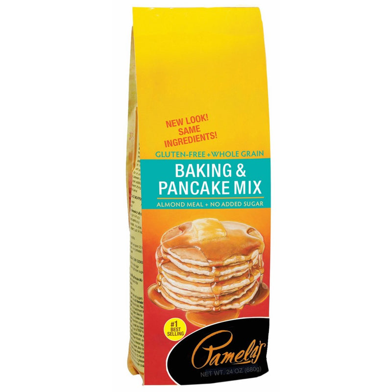 Pamela's Products Gluten Free Baking & Pancake Mix, 24-Ounce Packages (Pack of 6)