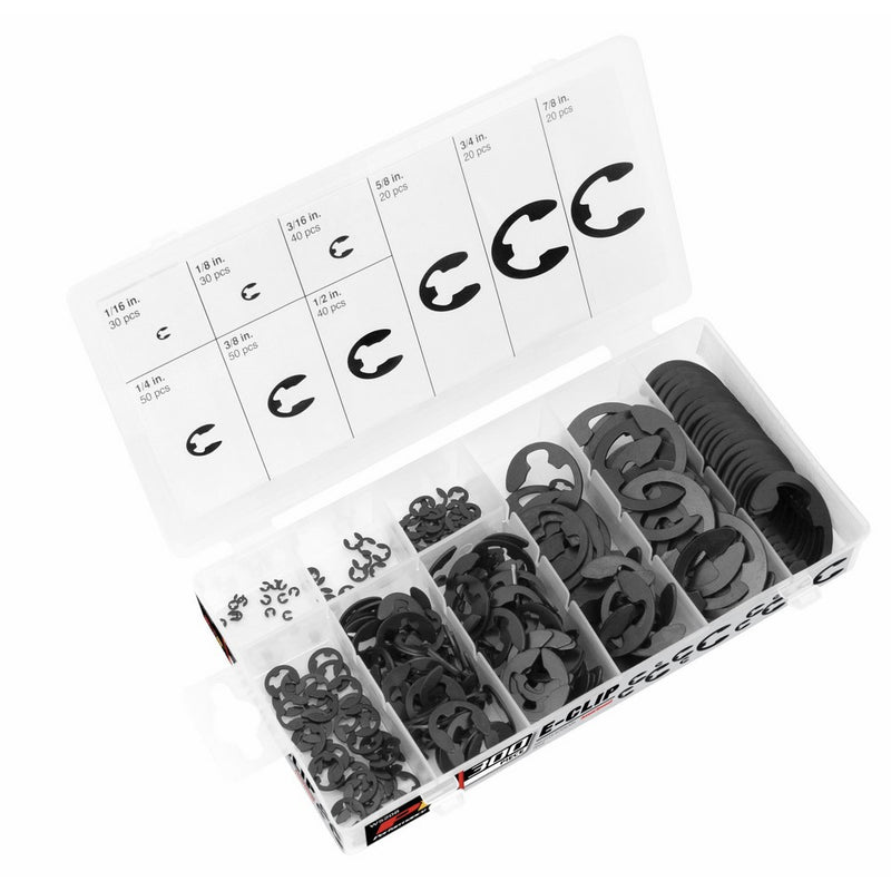 Performance Tool W5208 300pc E-Clip Assortment