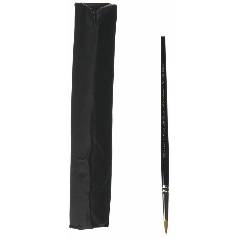 Winsor & Newton Series 7 Kolinsky Sable Miniature Watercolor Brush - Short Handle Round #6