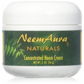 NEEM AURA NATURALS Neem Cream with Aloe Vera (Therapeutic) 2 OZ