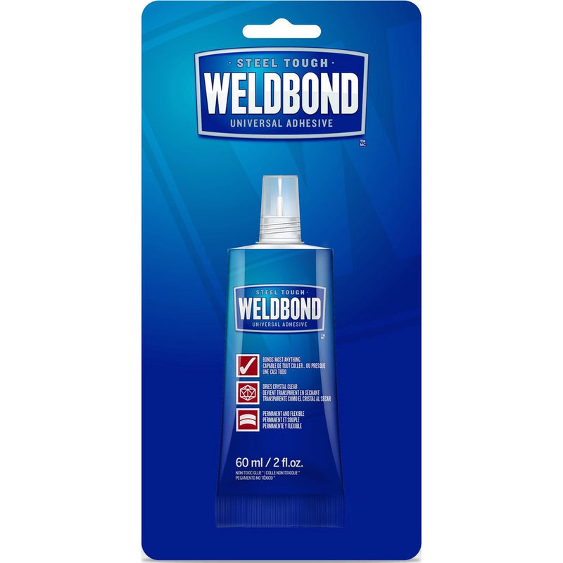 Weldbond 8-50098 Adhesive 2-Ounce Carded Bottle