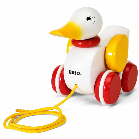 Brio Pull Along Duck Baby Toy