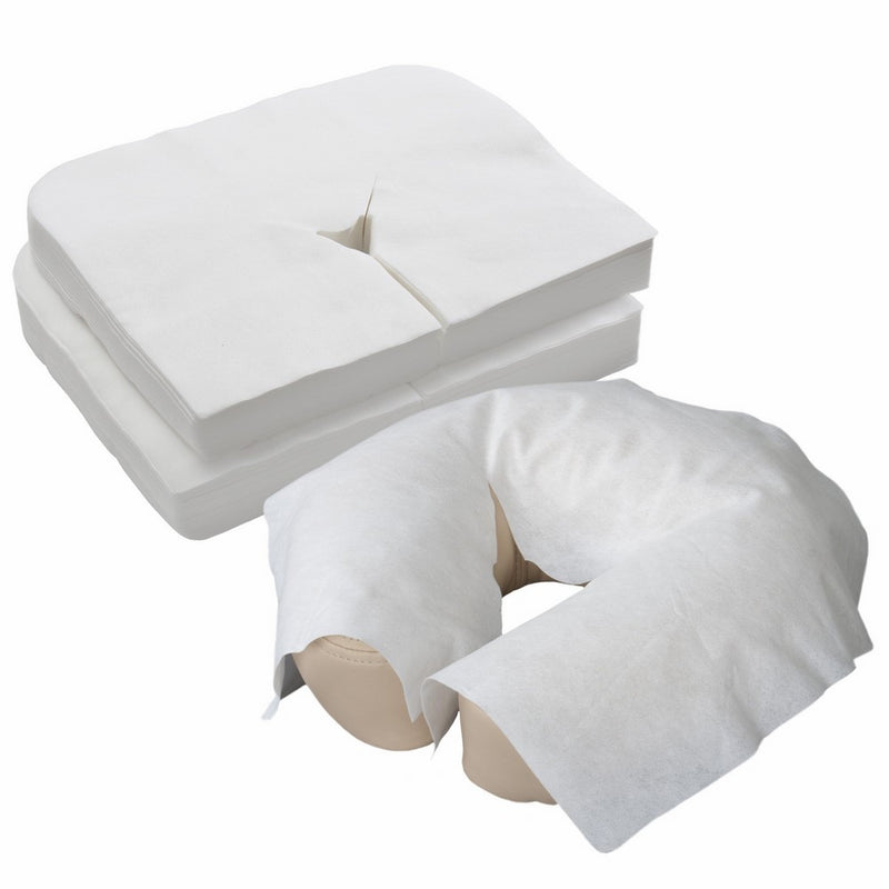 EARTHLITE Disposable Massage Face Cradle Cover – Medical-Grade, Ultra Soft, Luxurious, Non-Sticking Face Rest Covers