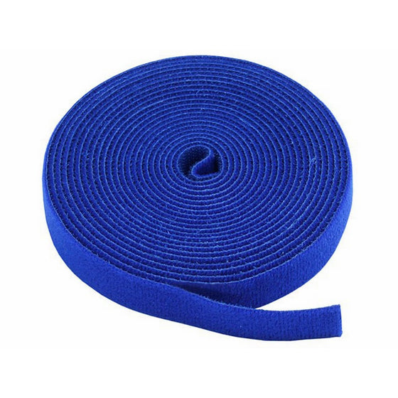 Monoprice Hook & Loop Fastening Tape 5 yard/roll, 0.75-inch - Blue (105830)