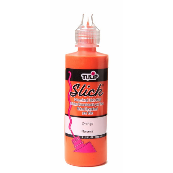 Tulip Dimensional Fabric Paint 4oz Slick Orange