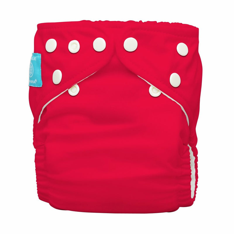 Charlie Banana Diaper Plus 2 Inserts, Red